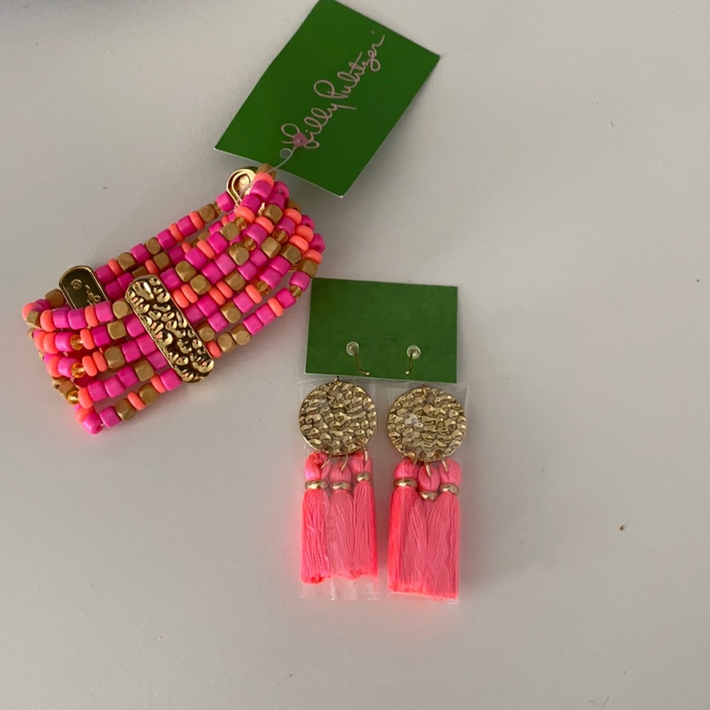 NWT Lilly Pulitzer GWP Jewelry set